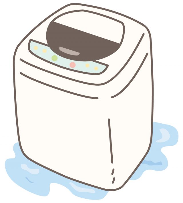 洗濯機の水漏れ