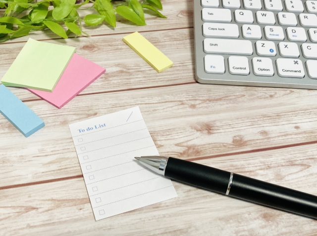 引越し準備をチェックリストで確認